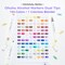 Ohuhu Alcohol Markers Brush Tip - 104-color Double Tipped Alcohol Based Art Marker Set for Artists Adults Cozy Coloring Illustration- Honolulu of Ohuhu Markers- Dual Tip Brush & Chisel- Refillable